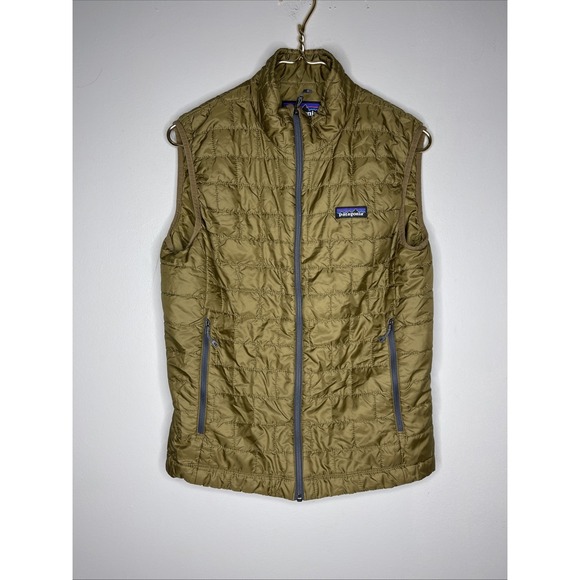 パタゴニア NANO PUFF VEST L RAPTOR BROWN Patagonia Men's Nano Puff Vest Medium in Raptor brown